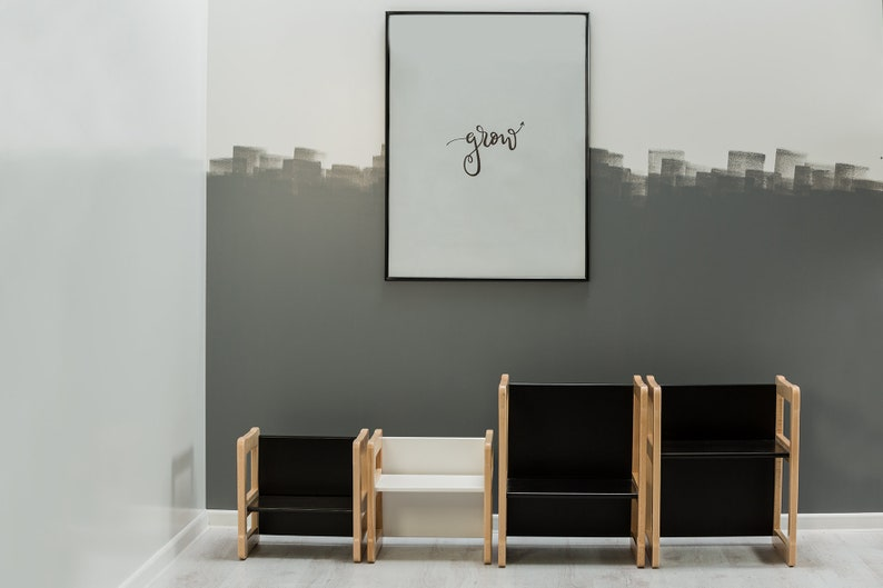 Montessori Multifunctional Wooden Table & Chair