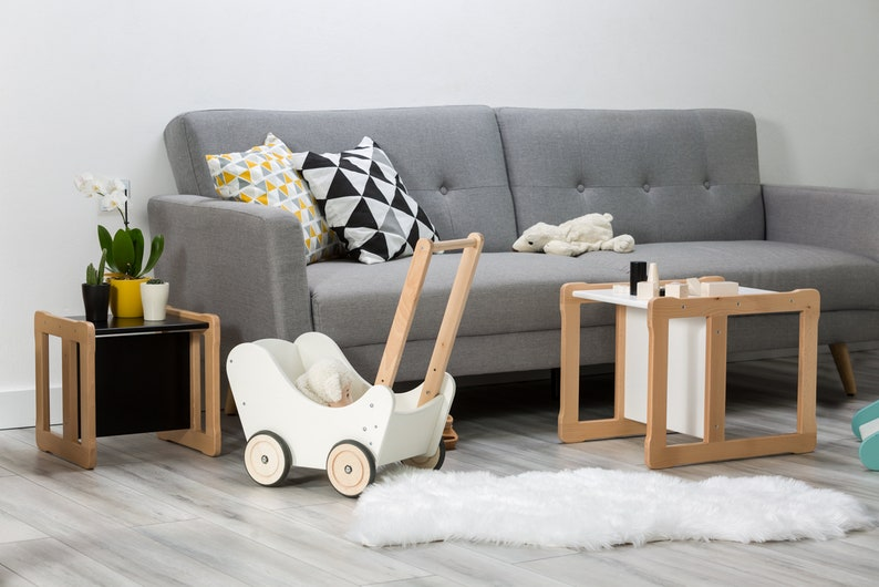 Montessori Multifunctional Wooden Table & Chair