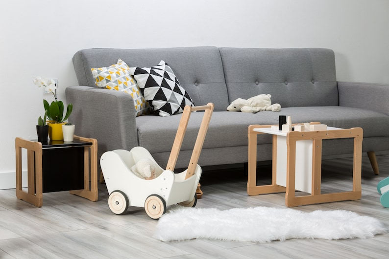 Montessori Multifunctional Wooden Chair