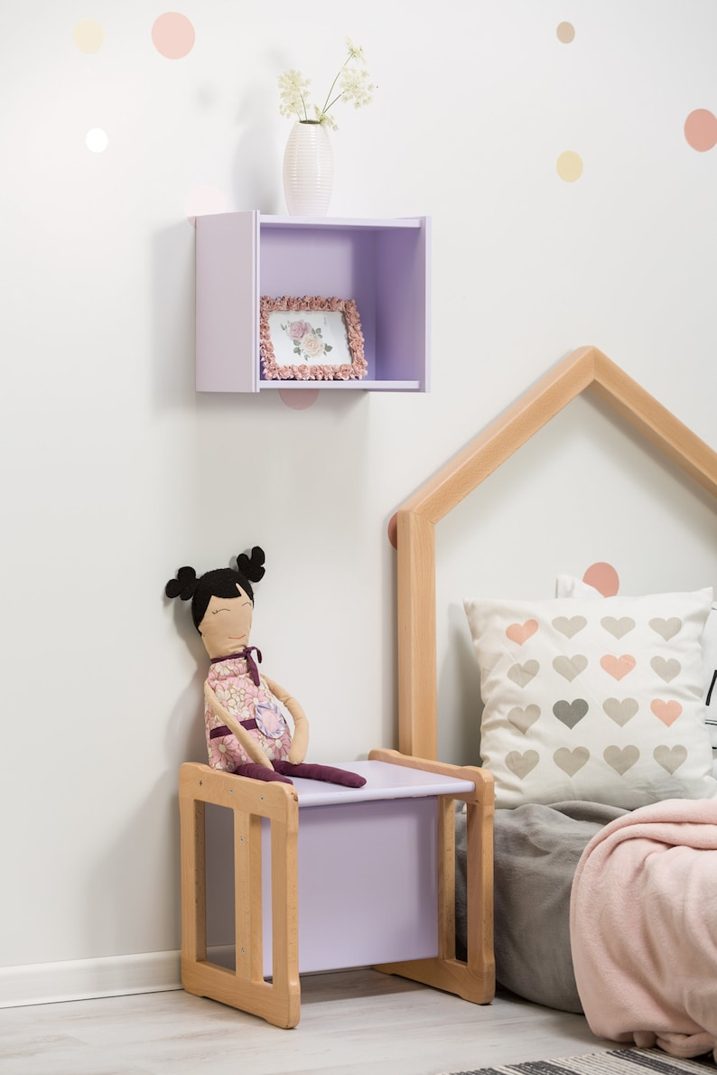 Montessori Multifunctional Wooden Chair