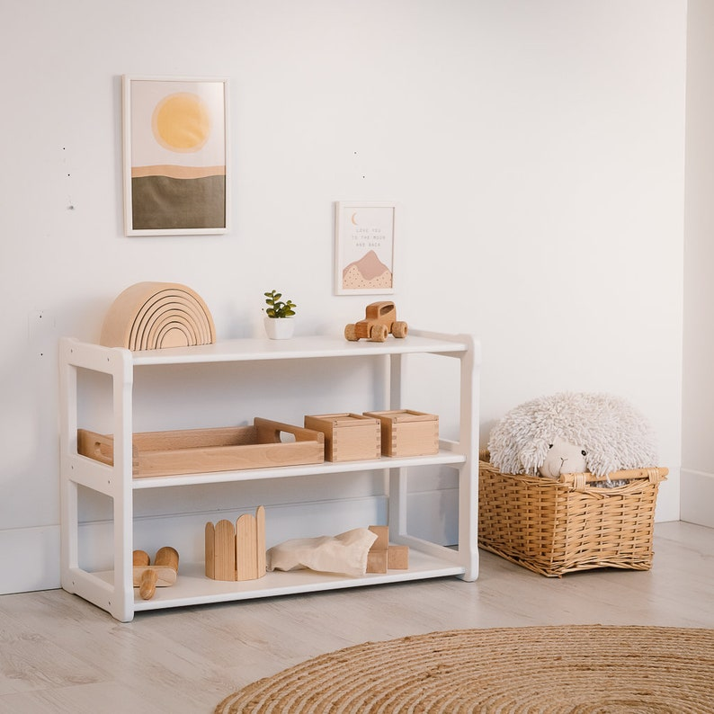 Montessori Mini Toy Shelf