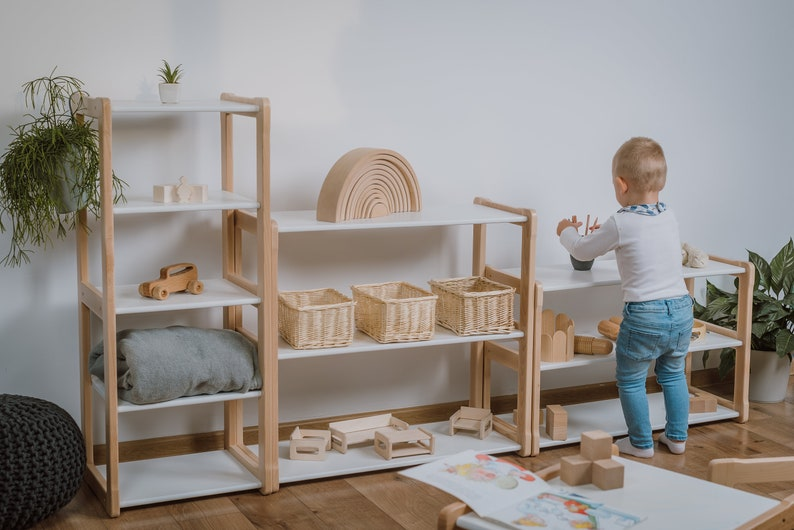 Montessori Mini Toy Shelf