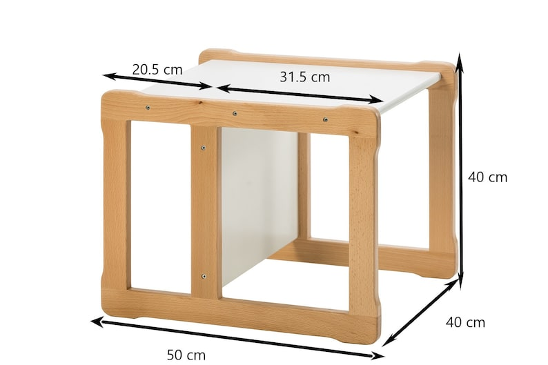Woodjoy Montessori Multifunctional Wooden Table
